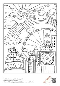  unicorns, rainbows and the london skyline